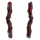 2nd CHANCE | JACKALOPE - Red Beryl Hunter - 58 Inches - 30 lbs - Speed - Take Down Recurve Bow | Right Hand