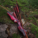 2nd CHANCE | JACKALOPE - Red Beryl Hunter - 58 Inches - 30 lbs - Speed - Take Down Recurve Bow | Right Hand