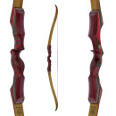 2nd CHANCE | JACKALOPE - Red Beryl Hunter - 58 Inches - 30 lbs - Speed - Take Down Recurve Bow | Right Hand