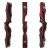 2nd CHANCE | JACKALOPE - Red Beryl Hunter - 58 Inches - 30 lbs - Speed - Take Down Recurve Bow | Right Hand
