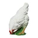 IBB 3D Henne - weiss - pickend