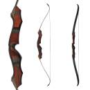 2nd CHANCE | JACKALOPE - Bloodstone - 64 Inches - 50 lbs - Take Down Recurve Bow | Right Hand