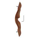 2nd CHANCE | Mittelst&uuml;ck | BEARPAW Mohawk - 17 Zoll - Farbe: Bubinga | Linkshand