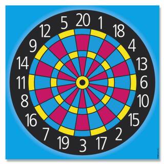 2nd CHANCE | Target Face | Bow Lucky Target - Dart