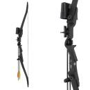 2nd CHANCE | EVANS Wind Fire - Recurve bow set - 20 lbs | Farbe: black