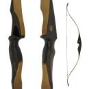 2nd CHANCE | JACKALOPE Moonstick Carbon | 50 Zoll - 45 lbs | One Piece Recurvebogen | Rechtshand