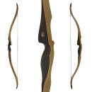 2nd CHANCE | JACKALOPE Moonstick Carbon | 50 Zoll - 45 lbs | One Piece Recurvebogen | Rechtshand