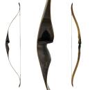 2nd CHANCE | JACKALOPE Moonstick Carbon | 50 Zoll - 45 lbs | One Piece Recurvebogen | Rechtshand