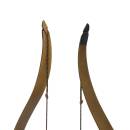 2nd CHANCE | JACKALOPE Moonstick Carbon | 50 Zoll - 45 lbs | One Piece Recurvebogen | Rechtshand