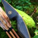 2nd CHANCE | JACKALOPE Moonstick Carbon | 50 Zoll - 45 lbs | One Piece Recurvebogen | Rechtshand