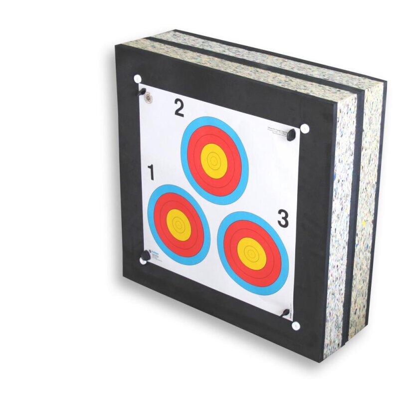 STRONGHOLD Foam Target Crossbow I up to 225 lbs / 350 fps (60x60x20 cm)