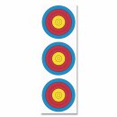 FITA Bow Target Face - 3 Spots, vertical - Compound -...