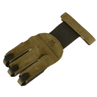 elTORO Fingerhandschuh - braun-schwarz | Größe: XS