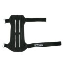 elTORO Traditional Arm Guard short, made from Leather