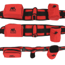 elTORO Belt System with Accessories - Colour: Red
