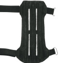 elTORO Traditional Arm Guard Short made from Leather - Suede Leather Dark