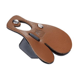 elTORO Leather Tab with Finger Separator - Right Hand - Size XS