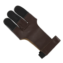 elTORO Traditional Shooting Glove Tradition - Brown-Black - Size M