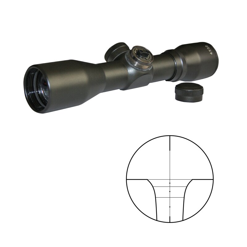 CARBON EXPRESS 4x32 - Typ 2 (19mm Weaver) - Scope