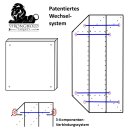 STRONGHOLD Schaumscheibe - Crossbow - Switch - bis 375 fps - 60x60x20cm