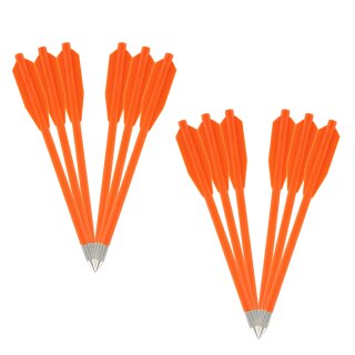 Plastic bolts BOLT MK - 6,5 inch / 168er  - Pack of 12 - Orange