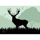 STRONGHOLD Animal Target Face - Deer Silhouette - 59x 84...