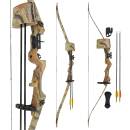 EVANS Wind Fire - Recurve Bow Set - 20 lbs