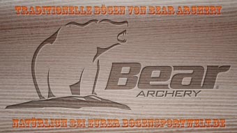 Traditionelle Bögen von Bear Archery