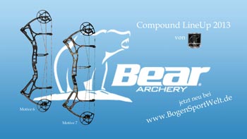 Compound LineUp 2013 von BEAR ARCHERY