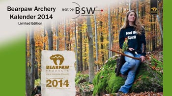 Bearpaw Archery Kalender 2014