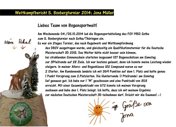 Boxbergturnier in Gotha