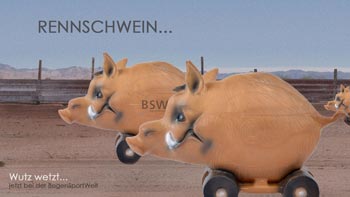 Es wetzt und wetzt, das Wutz...