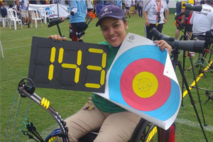 Jane Karla Rodrigues Gögel schießt drei neue Rekorde bei den Paralympischen Brasilianischen Meisterschaften