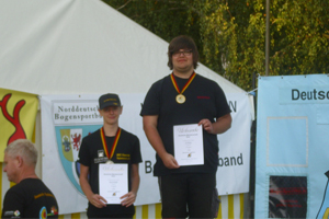Toni Möbius sichert sich die Goldmedaille auf der DM Wald in Userin