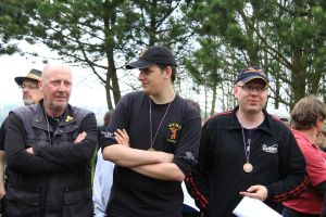 Compoundschütze Friedrich Düsel bei der Landesmeisterschaft Feld/Wald in Keez 2015