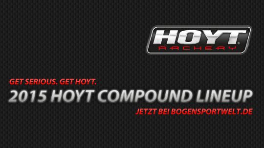 Hoyt Compound Lineup 2015 - jetzt bei der BogenSportWelt.de