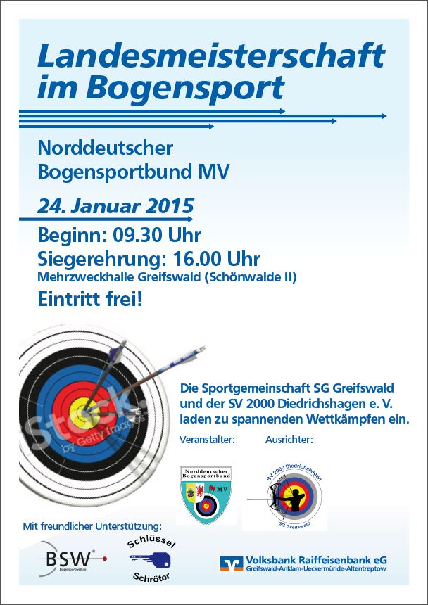 Flyer Landesmeisterschaft Halle Greifswald 2015