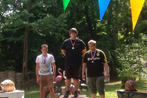 Jagdbogenschütze Toni Möbius wird Erster auf der Thüringer Landesmeisterschaft 3D 2015 in Mühlhausen