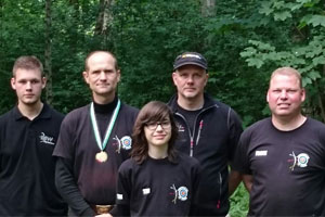 Jörn Schulte wird Erster bei der Landesmeisterschaft Feldbogen DSB 2015 in Dorsten