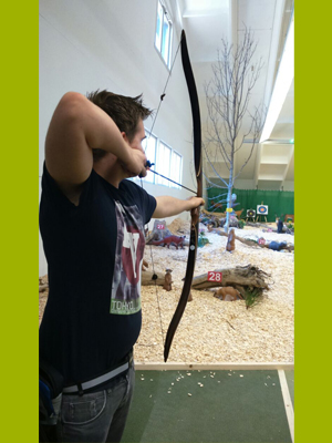 BSW-Sponsoring-Schütze Lukas Stüfer beim Indoor-Training