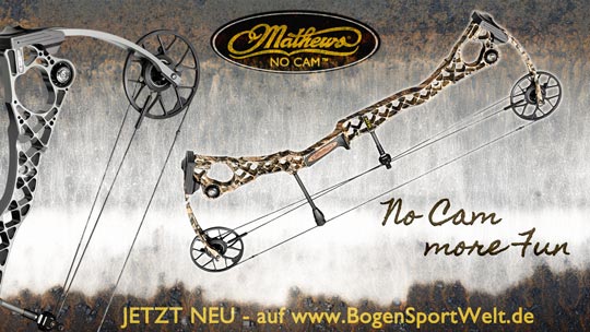 Die NoCam Serie von Mathews jetzt neu bei der BogenSportWelt.de