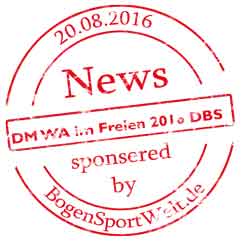 wir unterstützen die DM des DBS 2016
