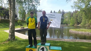 1.Platz bei der LM Feld und Wald für Ronny