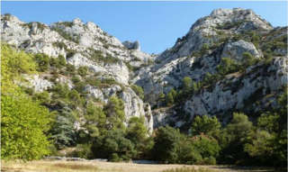 Trainingsplatz der WM 3D in Robion, Frankreich: Schöner kann man kaum trainieren, oder?