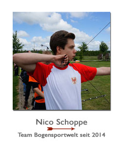Nico Schoppe Sponsoringschütze seit 2014