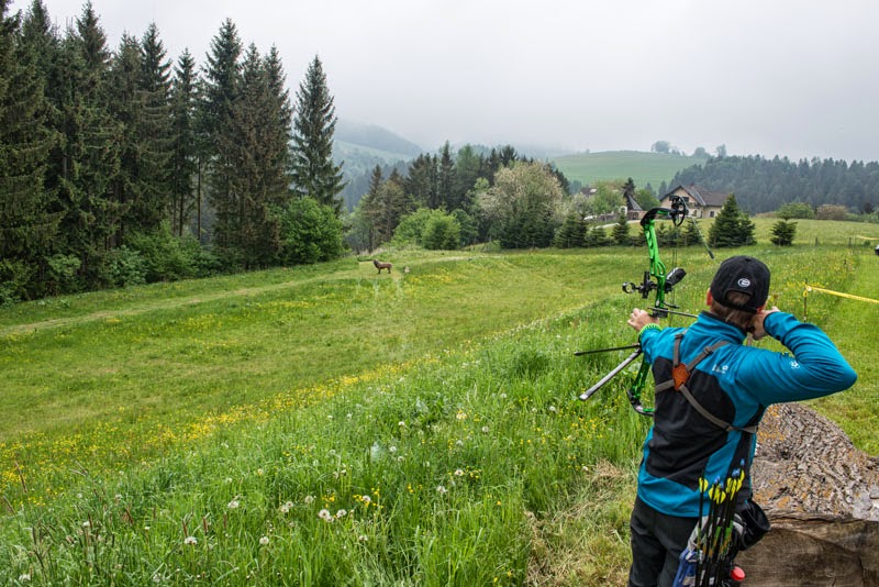 Compoundschütze Fabian Ulz beim 11. 3D Turnier in Semriach 2015