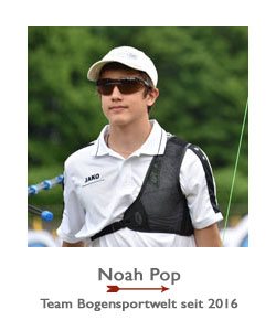 Noah Pop im Team der BogenSportWelt.de