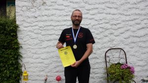 Recurveschütze Stefan Voß bei der Landesmeisterschaft 3D des BVBA 2015