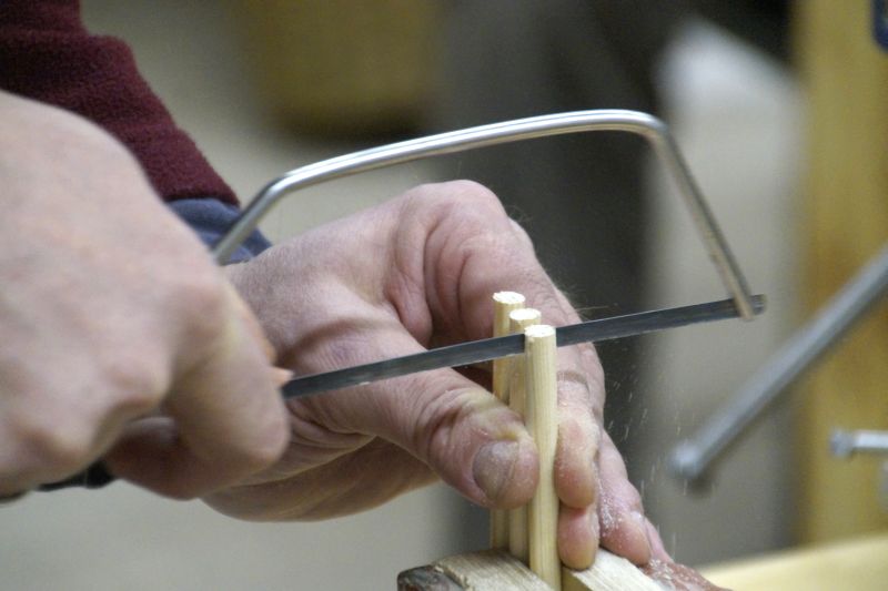 How to: Nocken in Pfeile sägen