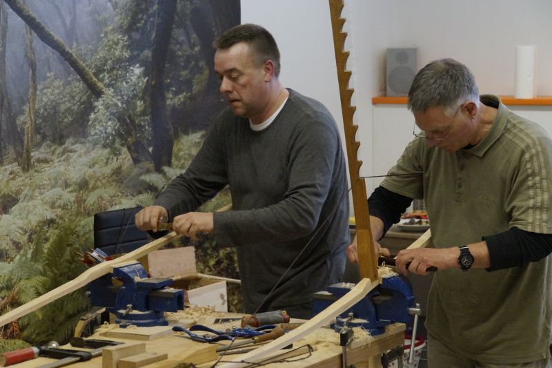 Bogenbau mit Thies Köhn in der BogenSportWelt.de